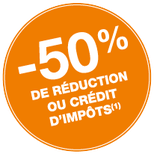 Réduction ou d’un crédit d’impôt sur le revenu à hauteur de 50% - Pouce Travail